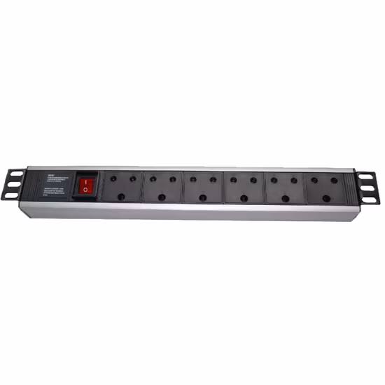 Socket 16A 6/8 Way PDU with off/on Switch Power Supply Socket