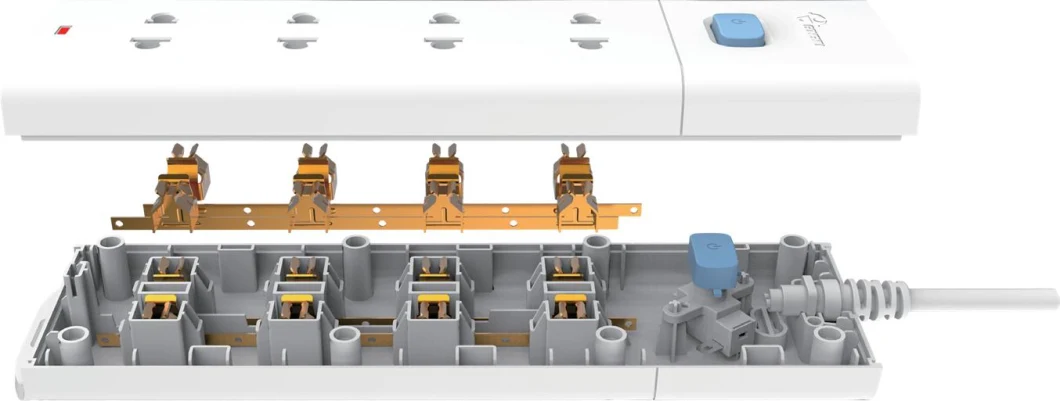 English Standard Mobile Plug-in Board Industrial Socket Expansion and Insertion