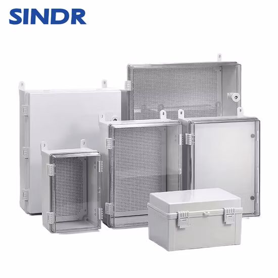 ABS PC Outdoor IP65 Водонепроницаемый корпус Пластиковая электрическая коробка