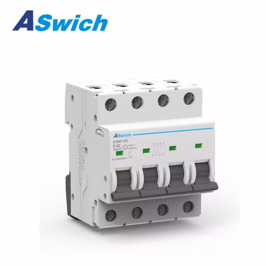20A 32A 63A 2p 3p AC Мини-выключатель MCB