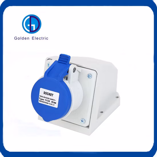 Заводская цена 16A 32A 63A 125A Водонепроницаемая внешняя промышленная вилка и розетка