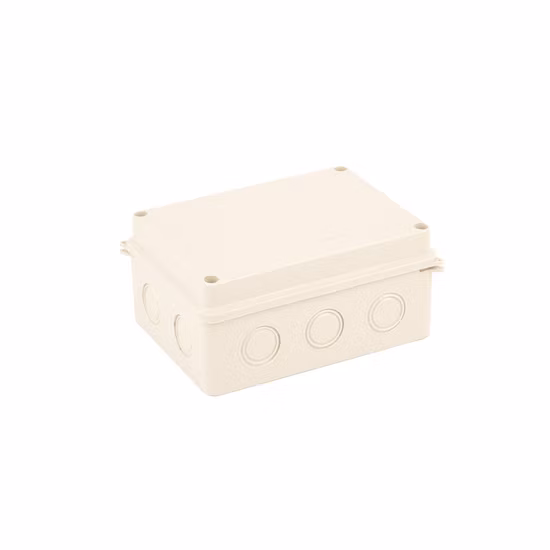 Наружный IP65 водонепроницаемый электрический корпус 100*100*70 ABS PC пластиковая распределительная коробка на заводе