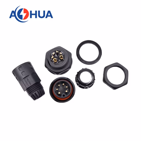 2+4-контактный промышленный разъем с кабелем для промышленности